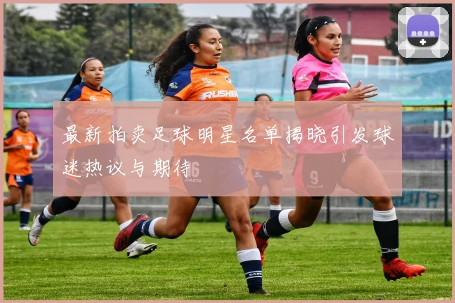 最新拍卖足球明星名单揭晓引发球迷热议与期待