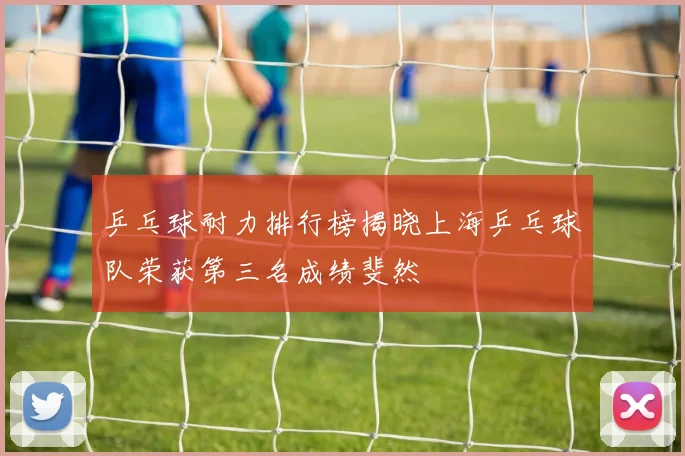 乒乓球耐力排行榜揭晓上海乒乓球队荣获第三名成绩斐然